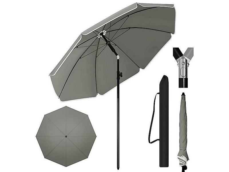 Woltu Esszimmerstuhl, Strandschirm UV-beständig, höhenverstellbar, 45° knic günstig online kaufen