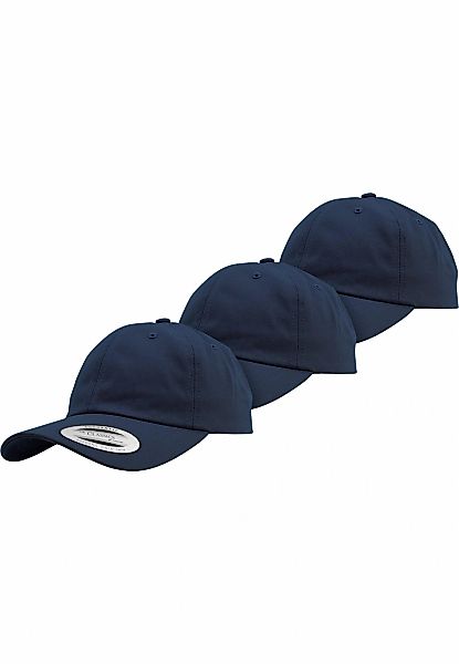 Flexfit Flex Cap "Flexfit Low Profile Cotton Twill 3-Pack" günstig online kaufen