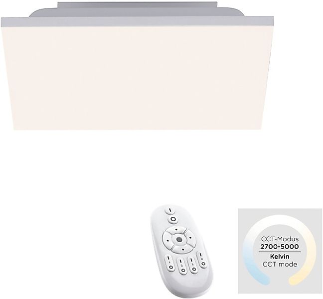 JUST LIGHT LED Deckenleuchte »CANVAS«, 1 flammig, Leuchtmittel LED-Board günstig online kaufen