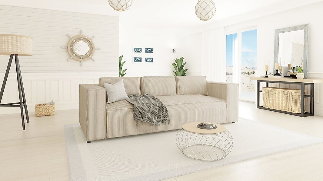 S-Style Möbel 3-Sitzer Sofa Renne aus günstig online kaufen