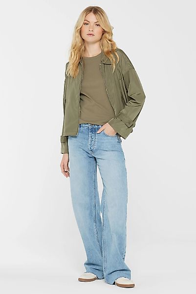 SENSES.THE LABEL Outdoorjacke, ohne Kapuze, mit verstellbarem Gummizug im S günstig online kaufen