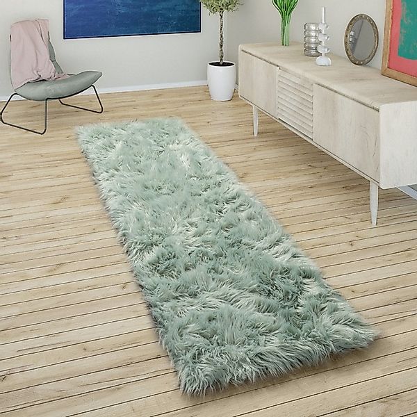 Paco Home Hochflor-Läufer »Playa 960«, rechteckig, 64 mm Höhe, Läufer, Kuns günstig online kaufen