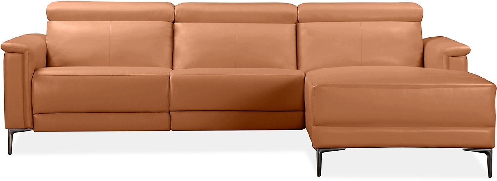 Places of Style Ecksofa Lund, L-Form, 261cm, mit man. o. elektr. Relaxfunkt günstig online kaufen