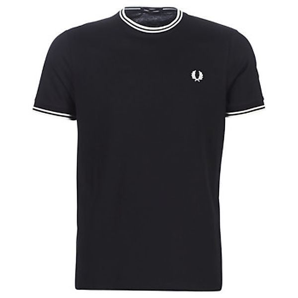 Fred Perry Twin Tipped T-shirt Schwarz - Größe XL günstig online kaufen