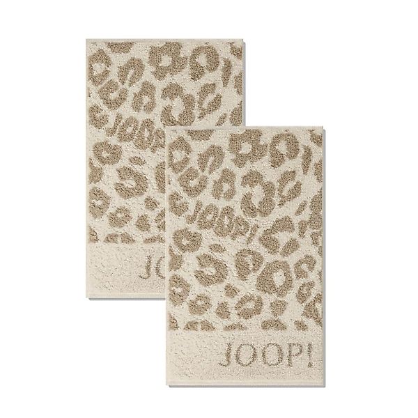 2 Stück Joop! Gästetücher Leo Allover 1707-36 creme 30x50 günstig online kaufen