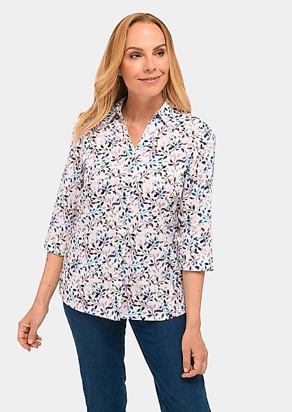 GOLDNER Druckbluse Wunderschöne Bluse mit floralem günstig online kaufen
