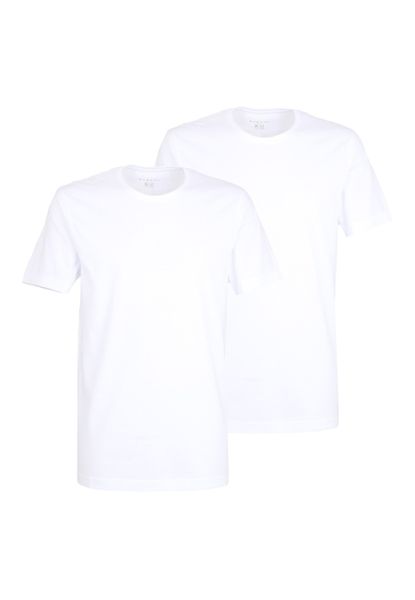 bugatti T-Shirt "Bari" Packung, 2er Pack, 2 tlg. Rundhalsausschnitt, Kurzar günstig online kaufen