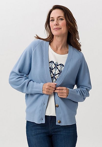 FRANK WALDER Strickjacke in weichem Feinstrick günstig online kaufen