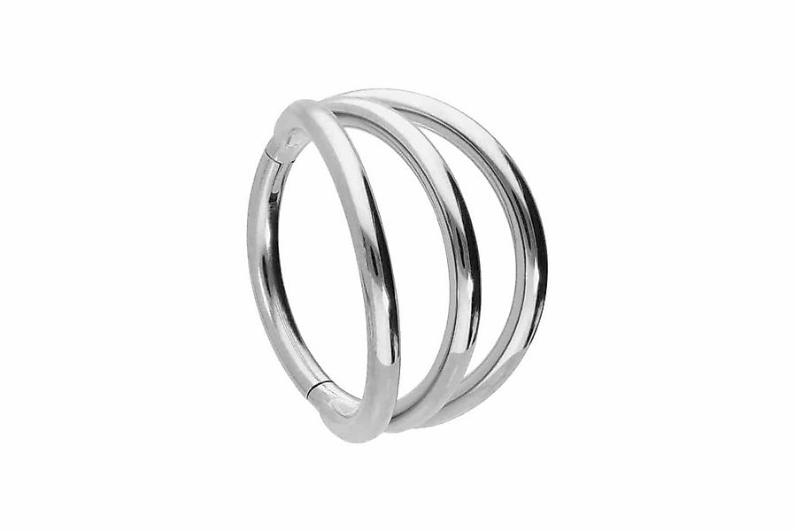 PIERCINGLINE Nasenpiercing Titan Segmentring Clicker 3 RINGE Ohrpiercing Se günstig online kaufen