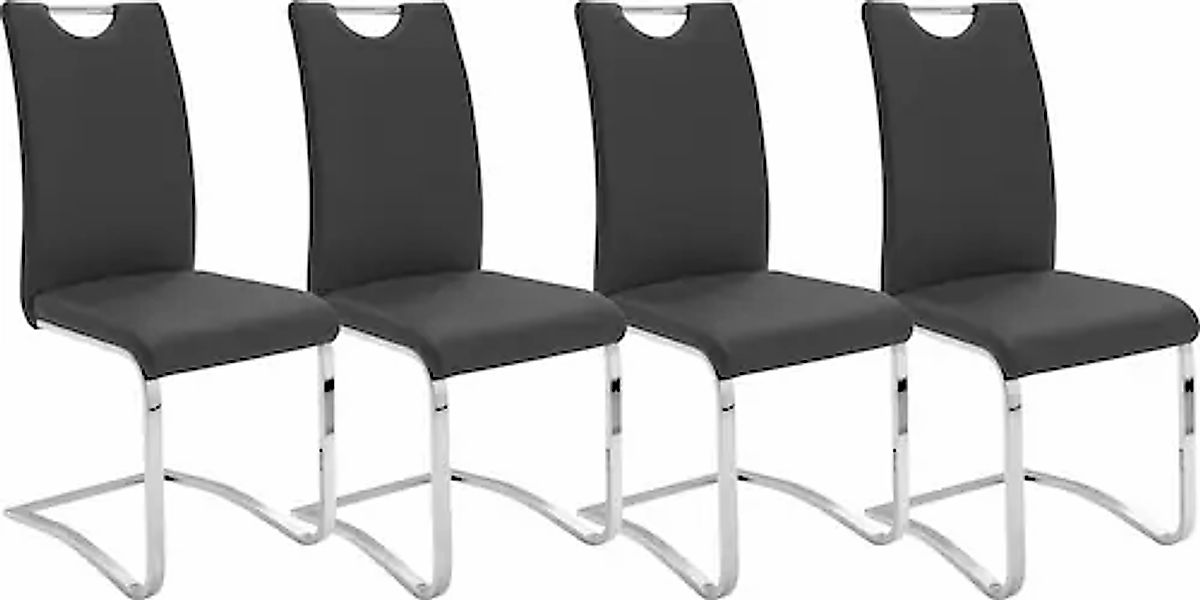 MCA furniture Freischwinger »Köln«, (Set), 4 St., Kunstlederbezug, Komforts günstig online kaufen