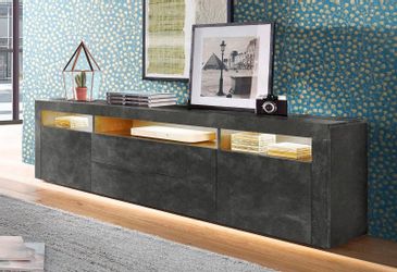 borchardt Möbel Lowboard "Santa Fe" Breite 166 cm günstig online kaufen