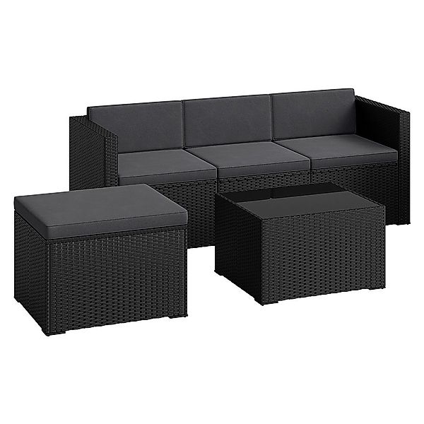 STEELSØN Sitzgruppe Zethora, (3er-Sitzgruppe, (3er-Sofa, Hocker, günstig online kaufen