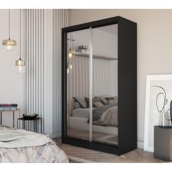 Beautysofa Schiebetürenschrank Doroti (modernes Garderobeschrank, 120, günstig online kaufen