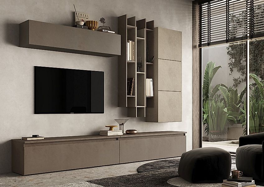 INOSIGN Wohnwand Infinity, 9tlg. Breite 276 cm, Höhe variabel, Schrankwand, günstig online kaufen