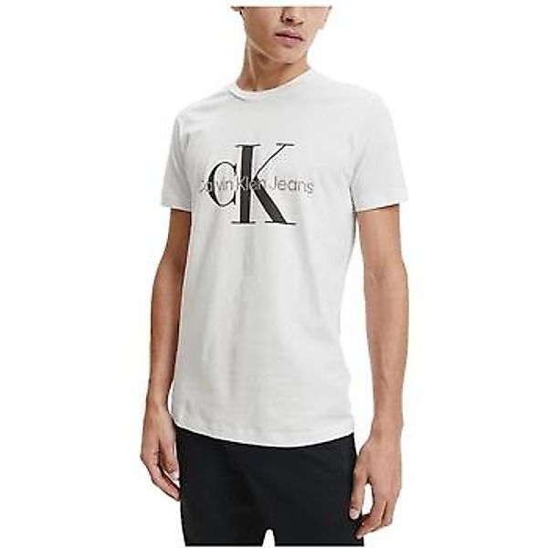 Calvin Klein Jeans T-Shirt ICONIC MONOGRAM SLIM TEE mit großem CK-Print günstig online kaufen