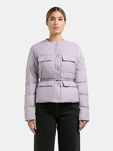 khujo Steppjacke "Cinnia" ohne Kapuze Elegante Damen Übergangsjacke mit Tai günstig online kaufen