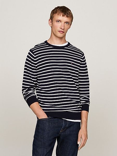 Tommy Hilfiger Rundhalspullover ESSENTIAL COTTON CREW NECK 100% Baumwolle C günstig online kaufen