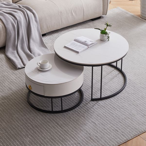 REDOM Couchtisch Beistelltisch Kaffeetisch Wohnzimmertisch Sofatisch günstig online kaufen