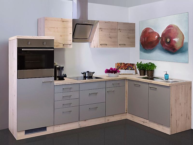 Flex-Well Küche "Riva", wahlw. mit E-Geräten, Stellmaß 280x170 cm günstig online kaufen