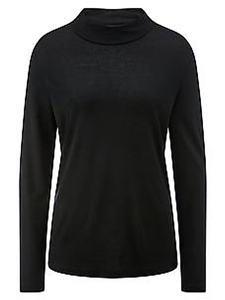 Shirt Stehkragen Peter Hahn schwarz günstig online kaufen