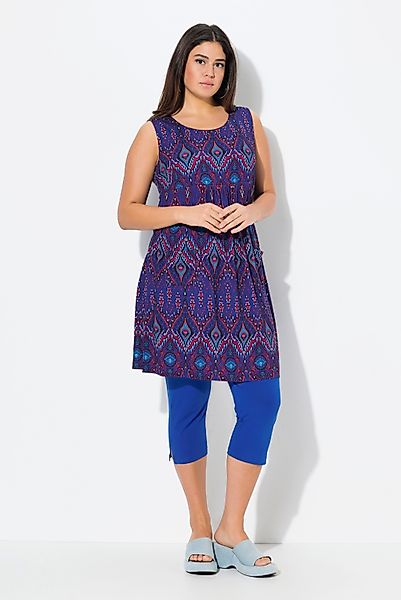 Ulla Popken Minikleid Jersey-Minikleid A-Linie Rundhals günstig online kaufen