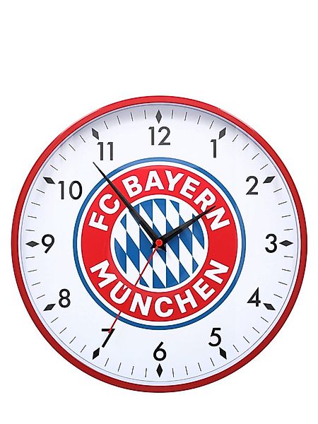 FC Bayern München Wecker FC Bayern München I Wanduhr I Rot günstig online kaufen