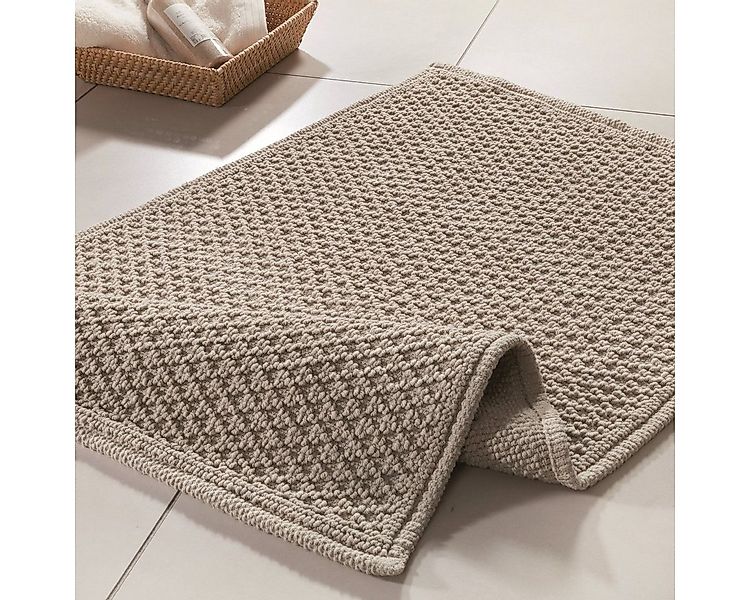 spirella Badematte PERLA, rechteckig, Höhe: 4 mm, Badteppich, Schlinge, 100 günstig online kaufen