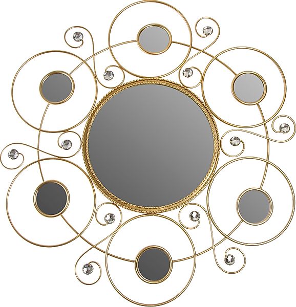 Myflair Möbel & Accessoires Dekospiegel "Helios, gold", (1 St.), Wandspiege günstig online kaufen