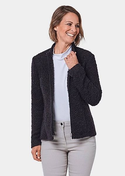 GOLDNER Jerseyblazer Kuschelweiche Bouclé-Jacke günstig online kaufen