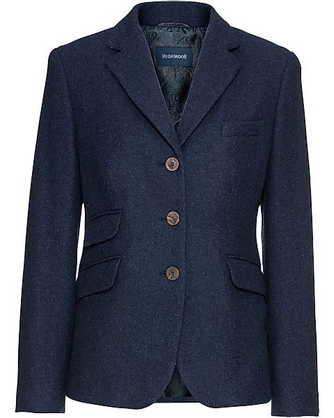 Highmoor Jackenblazer Tweedblazer mit Lodenkontrast günstig online kaufen