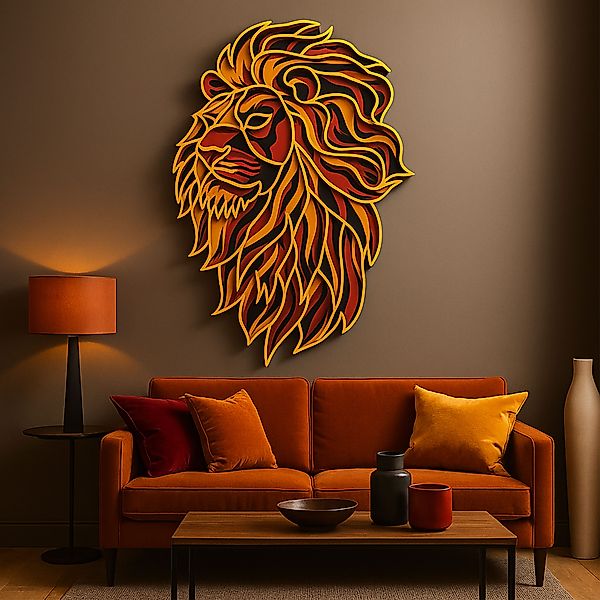 Jungengel Wandbild Galatasaray Löwe 3D Aslan günstig online kaufen