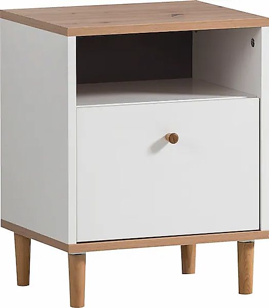 Schildmeyer Nachttisch »Hilda«, 1 Schublade und 1 offenes Fach günstig online kaufen