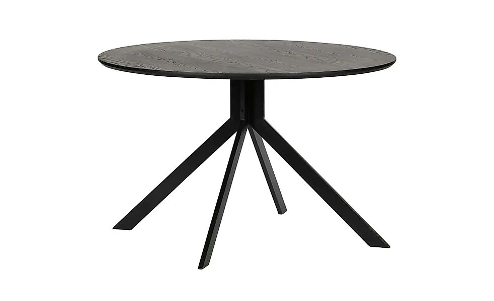 WOOOD Esstisch   ¦ schwarz ¦ Maße (cm): H: 75  Ø: 120 Tische > Esstische > günstig online kaufen