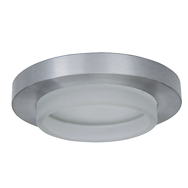 Näve LED-Feuchtraum Commo Einbauspot Silber Ø 8,5 cm x 6,5 cm günstig online kaufen