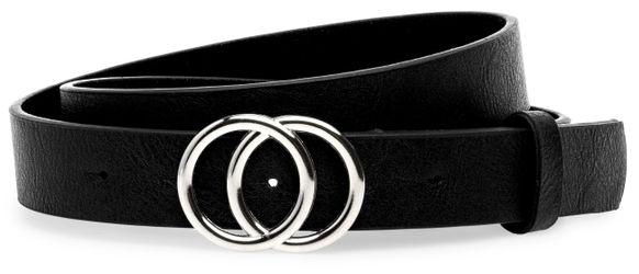 Caspar Synthetikgürtel GU322 eleganter Damen Hüftgürtel günstig online kaufen