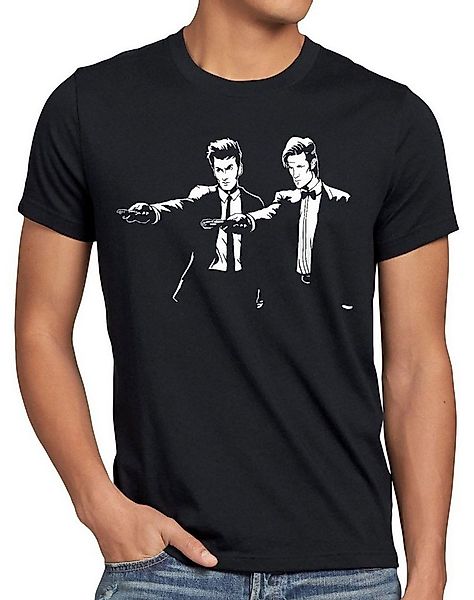 style3 T-Shirt Who Time Fiction dr. doktor doctor fiction pulp tarantino qu günstig online kaufen