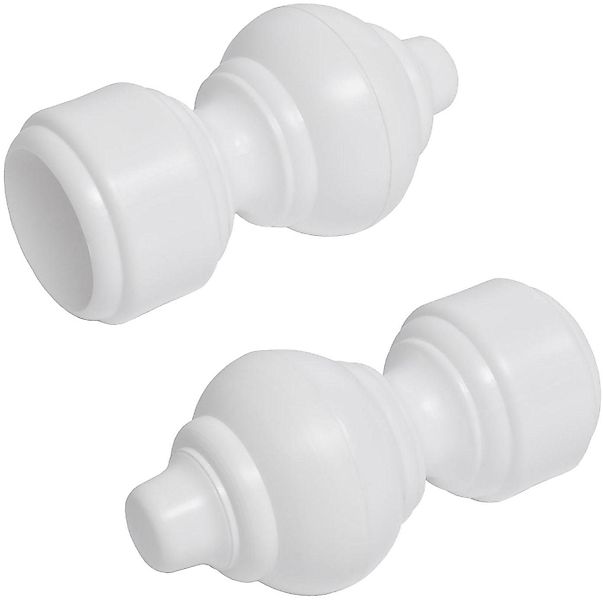 Liedeco Gardinenstangen-Endstück, Gardinen, (Set, 2-St), für günstig online kaufen