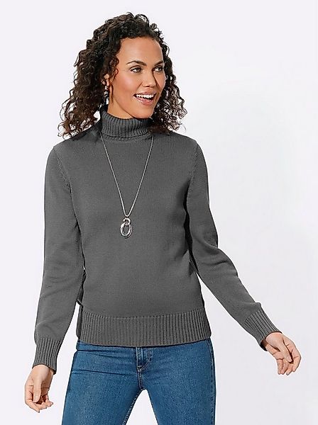 Witt Strickpullover Pullover Langarm Materialmix günstig online kaufen