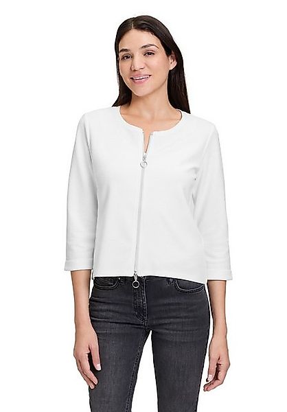 Betty Barclay Sweatjacke Betty Barclay Shirtjacke mit Reißverschluss Strukt günstig online kaufen