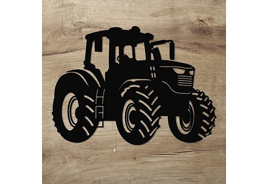 Namofactur LED Dekolicht LED Nachtlicht Traktor aus Holz Wand Deko für Kind günstig online kaufen