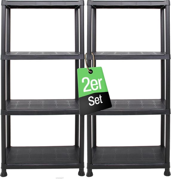 ONDIS24 Steckregal 2x Kunststoffregal, 60 x günstig online kaufen