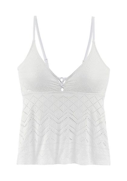 LASCANA Tankini-Top Omara, mit Lochstickerei günstig online kaufen
