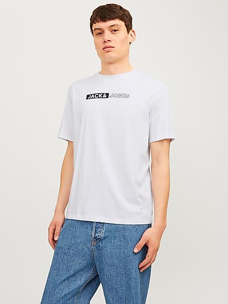 Jack & Jones Rundhalsshirt "JJECORP LOGO TEE PLAY SS O-NECK NOOS" günstig online kaufen