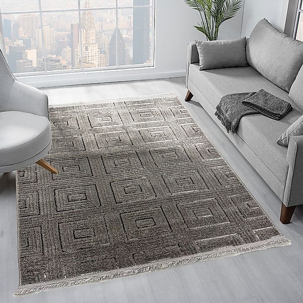 Vimoda Teppich Teppich Wohnzimmer neues dünn günstig online kaufen