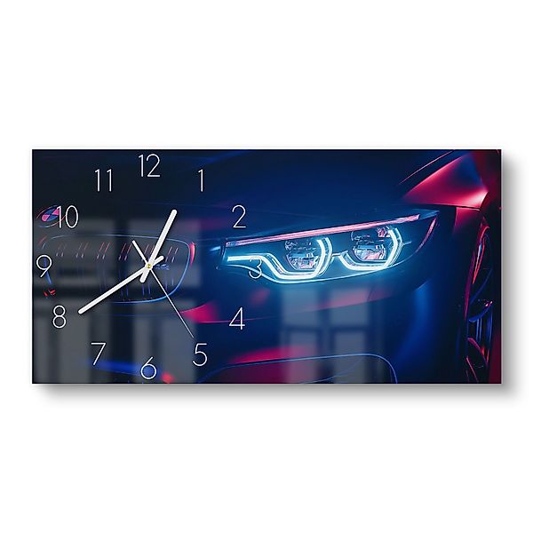 DEQORI Wanduhr 'BWM Frontal Nahaufnahme' (Glas günstig online kaufen