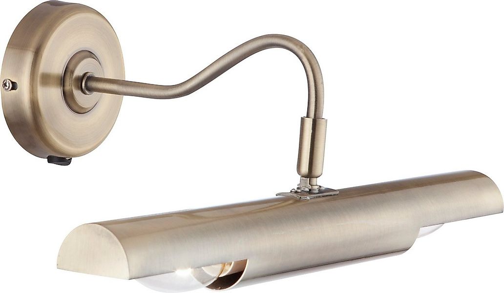 GLOBO LIGHTING Wandleuchte Wandleuchte mit Schalter Wandlampe Altmessing Sc günstig online kaufen