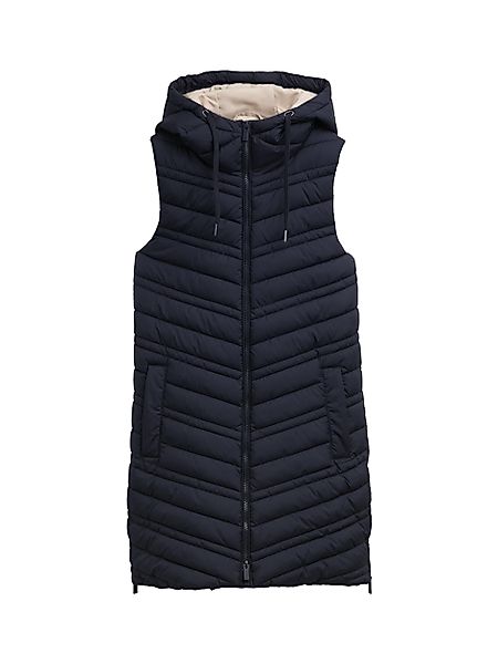 TOM TAILOR Denim Kurzweste long hooded günstig online kaufen