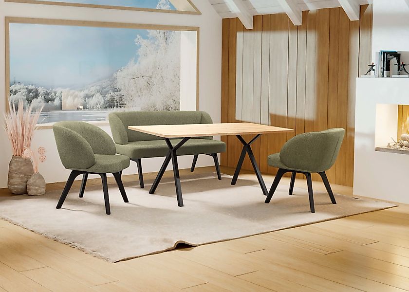 OTTO home Essgruppe "Aretha Esstischbank, Sitzgruppe, Küchenbank, Polsterba günstig online kaufen