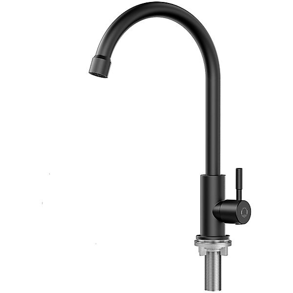 CECIPA MAX Küchenarmatur Kaltwasser, schwarze Spültischarmatur, günstig online kaufen