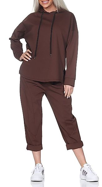 simaranda Jogginganzug Damen Jogginganzug 7036 36-42 Braun (Set) günstig online kaufen